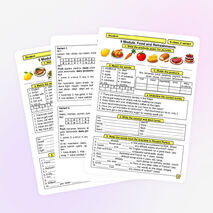 Контрольная работа «9 Module. Food and Refreshments» (Spotlight 6), 2 варианта