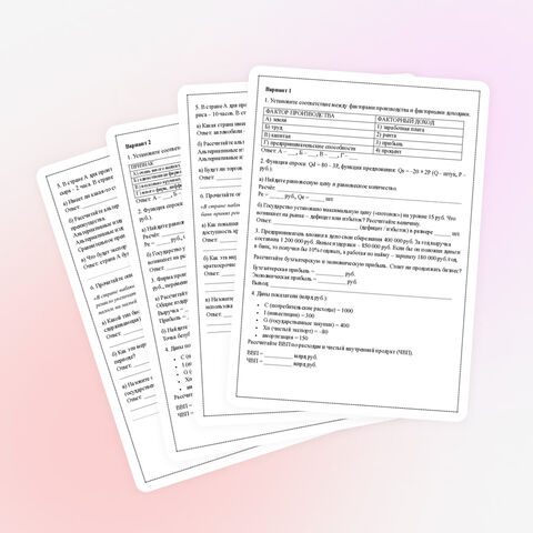 Обобщающее повторение и итоговое тестирование по разделу 