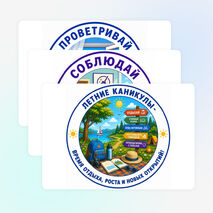 Оформление «Безопасные летние каникулы»