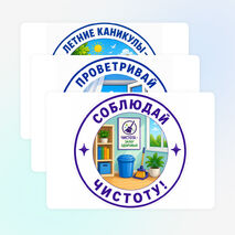 Оформление «Безопасные летние каникулы»