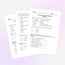 Контрольная работа Spotlight 7 Module 9