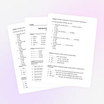 Контрольная работа Spotlight 7 Module 9