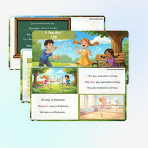 Презентация «Spotlight 3, lesson 15B, A fun day!»