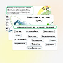 Презентация: «Биология в системе наук» (базовый уровень).