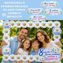 Фоторамка «День семьи, любви и верности» 8 июля