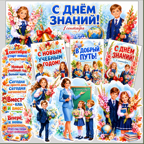 Оформление 1 сентября. 1 сентября - День знаний