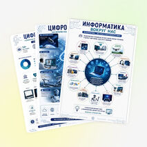 Оформление кабинета информатики: портреты, плакаты, баннеры, техника безопасности и другие | Скачать и распечатать