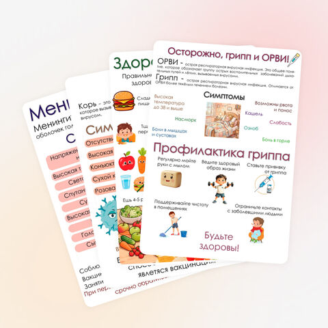 Уголок здоровья