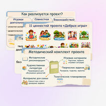 Добрые игры. Презентация к педсовету. 2026–2027 учебный год