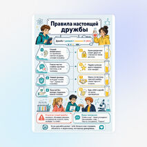 Памятка «Правила настоящей дружбы»