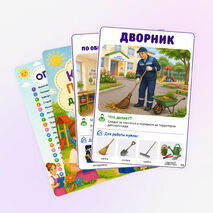 Карточки «Профессии детского сада»