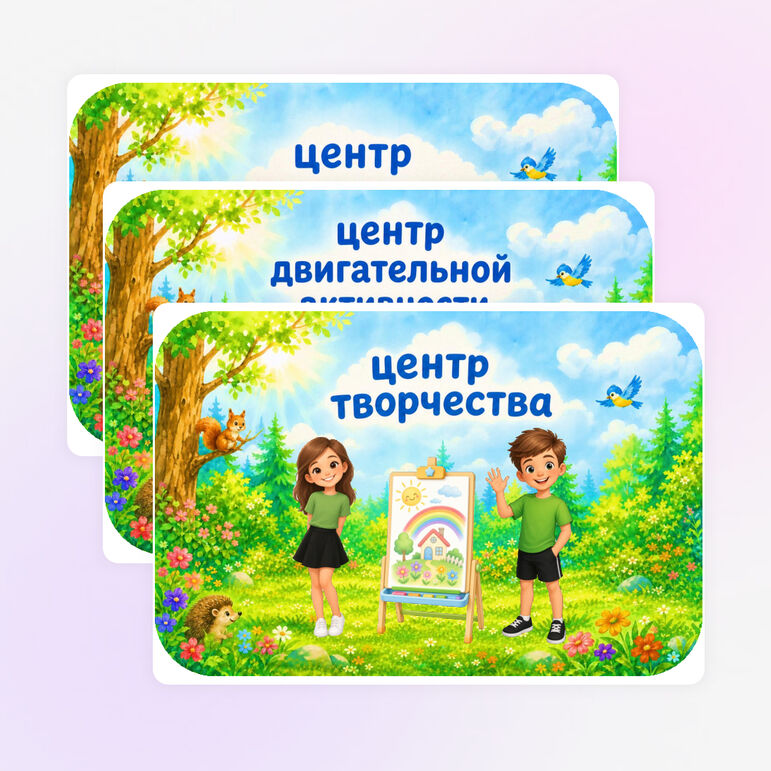 Оформление РППС в группе детского сада по ФОП