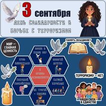 3 сентября - День солидарности в борьбе с терроризмом. Оформление «День солидарности в борьбе с терроризмом»