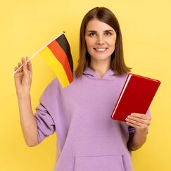 Обложка курса 'Немецкий язык: теория и методика преподавания с применением дистанционных технологий'