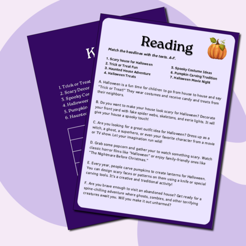 Чтение формата ОГЭ 12 Задание