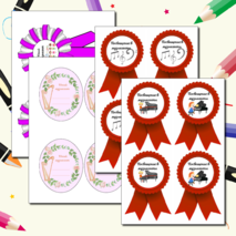 Медальки на печатной основе «Посвящение в музыканты»