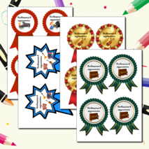 Медальки на печатной основе «Посвящение в музыканты»