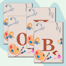 Растяжка на печатной основе «Посвящение в первоклассники» для школ искусств