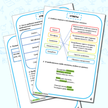 Рабочий лист Изобразительно-выразительные средства языка