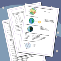 Тест по географии 5 класс 