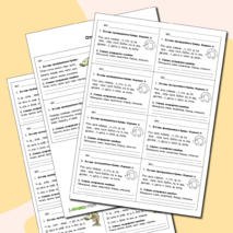 Карточка-пятиминутка ча-ща, чу-щу, жи-ши, чк-чн.