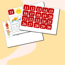 Плакат Календарь природы