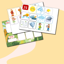 Плакат Календарь природы