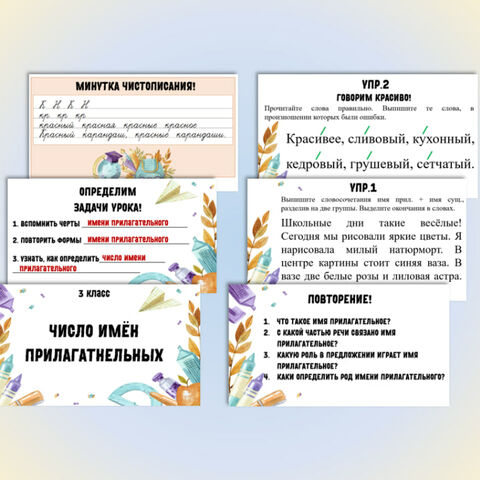 Презентация по русскому языку 