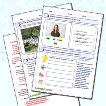 Рабочий лист по английскому языку 