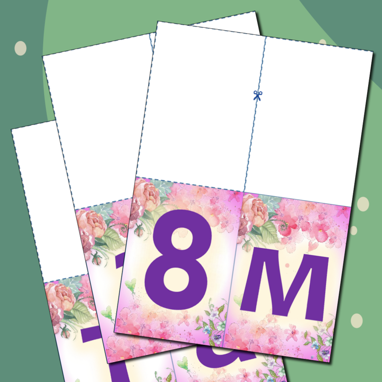 Растяжка "8 марта"
