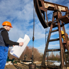 Обложка курса 'Технология добычи нефти: буровые установки и инструмент для бурения скважин'