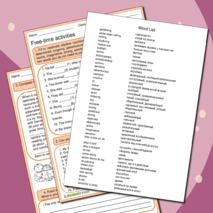 Free-time activities. Занятия в свободное время