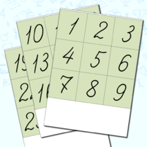 Дидактический материал для уроков в начальной школе