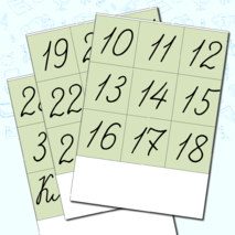 Дидактический материал для уроков в начальной школе