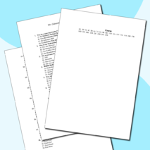 Тест на немецком языке по теме 