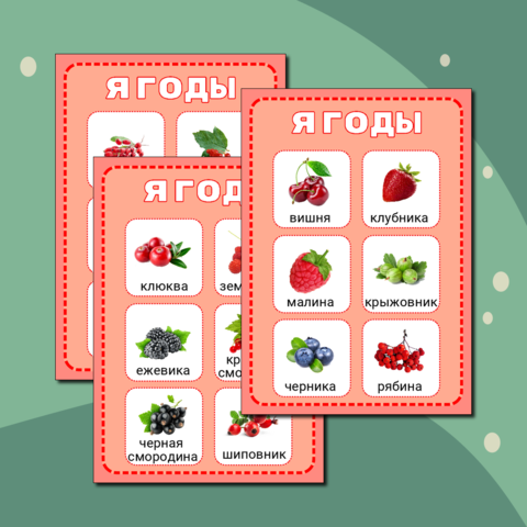 Наглядное пособие по развитию речи