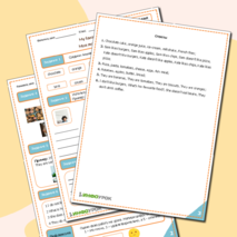 Рабочий лист по английскому языку 