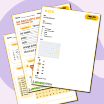 Рабочий лист по английскому языку 