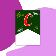 Флажки-растяжка к 23 февраля