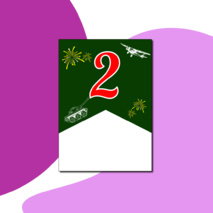 Флажки-растяжка к 23 февраля