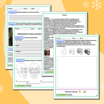 Изображение головы человека в пространстве