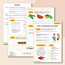 Рабочий лист по биологии на тему: 