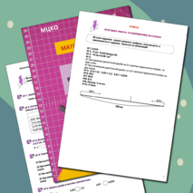 Итоговая контрольная работа по математике за 5 класс (МЦКО, ВПР)