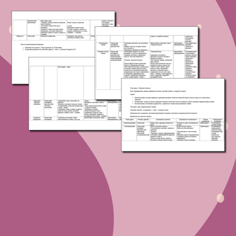 Конспект урока по письму на тему: "Строчная буква ы".