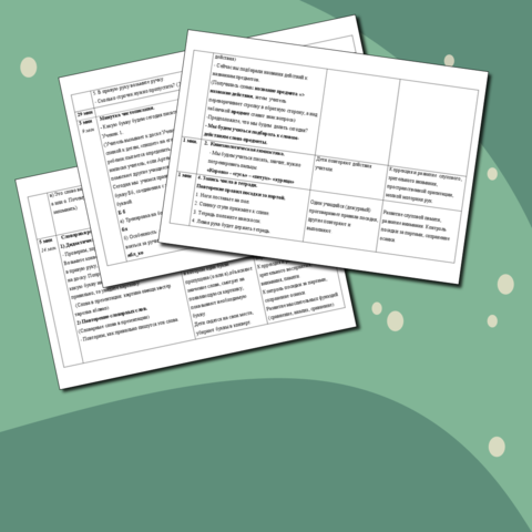 Конспект урока русского языка для обучающихся 3 класса в школе 8 вида.