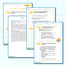 Рабочий лист «School Uniform (Школьная форма)»