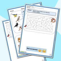 Рабочие листы к занятию по теме: 