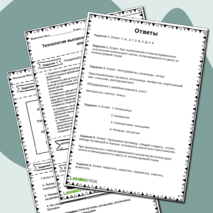 Рабочий лист для урока технологии 5 класс Технология выполнения ручных швейных операций.