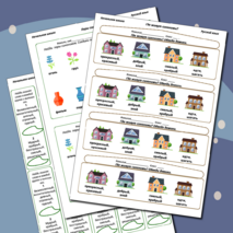 Синонимы (набор, карточки-пятиминутки, вклейки, карточки-гармошки с ответами)