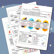 Синонимы (набор, карточки-пятиминутки, вклейки, карточки-гармошки с ответами)